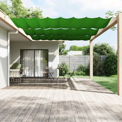 vidaXL Vertical Awning Light Green 200x360 cm Oxford Fabric