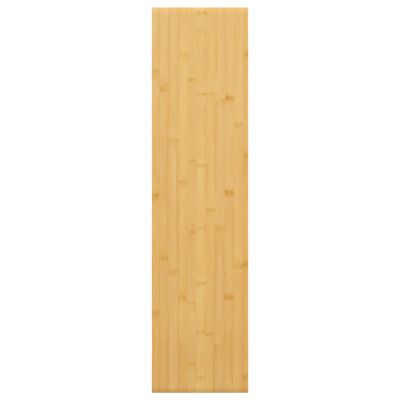 vidaXL Wall Shelf 80x20x2.5 cm Bamboo