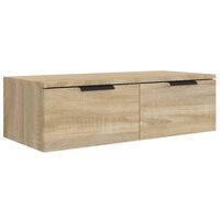 vidaXL Wall Cabinet Sonoma Oak 68x30x20 cm Engineered Wood