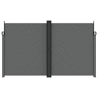 vidaXL Retractable Side Awning Anthracite 200x1200 cm