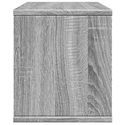 vidaXL Desk Organiser Grey Sonoma 36x26x29.5 cm Engineered wood