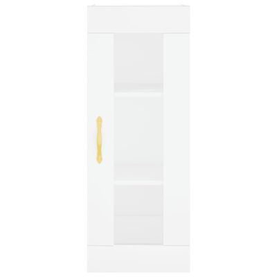 vidaXL Wall Mounted Cabinet White 34.5x34x90 cm