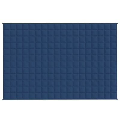 vidaXL Weighted Blanket Blue 122x183 cm 5 kg Fabric