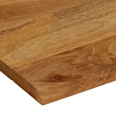 vidaXL Table Top Live Edge 60x60x2.5 cm Solid Wood Mango