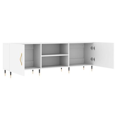 vidaXL TV Cabinet White 150x30x50 cm Engineered Wood