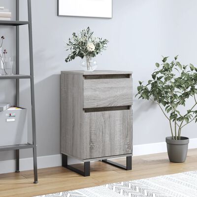 vidaXL Sideboard Grey Sonoma 40x35x70 cm Engineered Wood