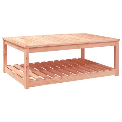 vidaXL Garden Table 121x82.5x45 cm Solid Wood Douglas