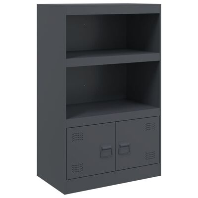 vidaXL Sideboard Anthracite 67x39x107 cm Steel