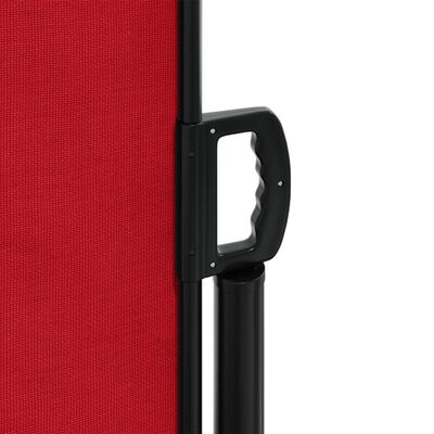 vidaXL Retractable Side Awning Red 180x500 cm