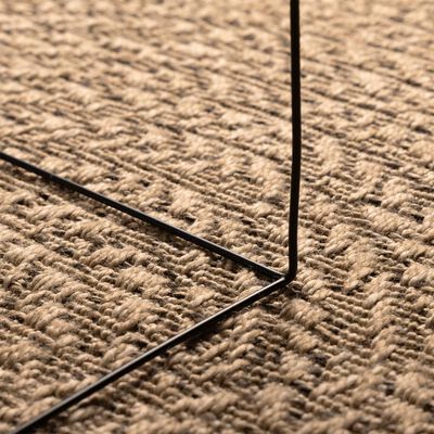 vidaXL Rug ZIZUR 200x290 cm Jute Look Indoor and Outdoor