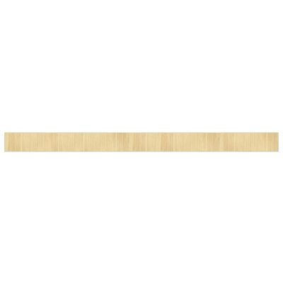 vidaXL Rug Rectangular Light Natural70x1000 cm Bamboo