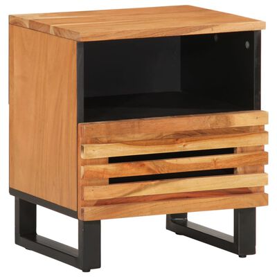 vidaXL Bedside Cabinet 40x33x46 cm Solid Wood Acacia