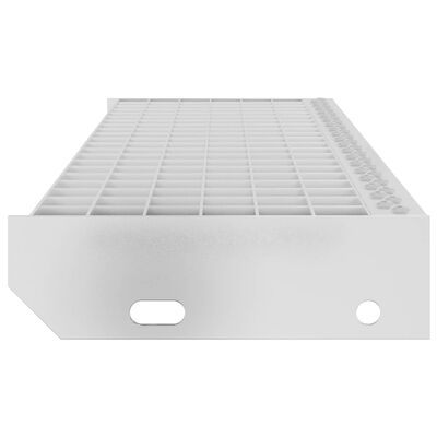 vidaXL Grate Step 90x24x7 cm Galvanised Steel