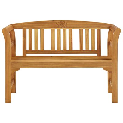 vidaXL Garden Bench 120 cm Solid Acacia Wood