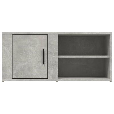 vidaXL TV Cabinets 2 pcs Concrete Grey 80x31.5x36 cm Engineered Wood