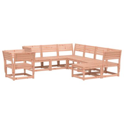 vidaXL 8 Piece Garden Lounge Set Solid Wood Douglas