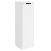 vidaXL Shoe Cabinet White 30x35x100 cm Engineered Wood