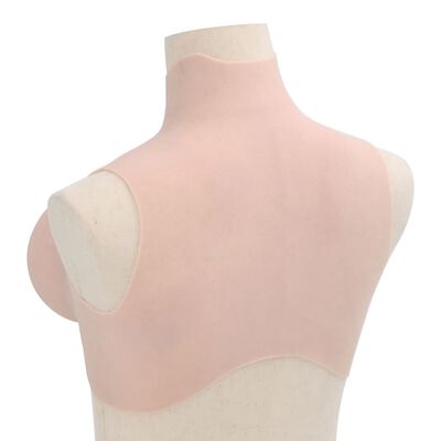 vidaXL Silicone Breastplate Caucasian H Cup