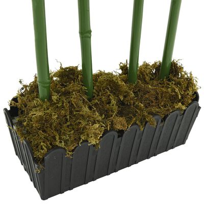 vidaXL Artificial Bamboo Tree 240 Leaves 80 cm Green