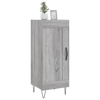 vidaXL Sideboard Grey Sonoma 34.5x34x90 cm Engineered Wood