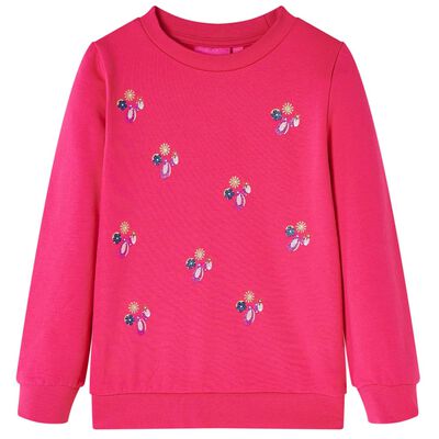 Kids' Sweatshirt Bright Pink 140