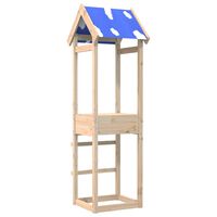 vidaXL Play Tower 52.5x46.5x195 cm Solid Wood Pine