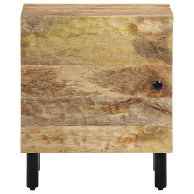 vidaXL Bedside Cabinet 40x33x46 cm Solid Wood Mango