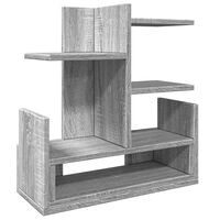 vidaXL Desk Organiser Grey Sonoma 49x20x52.5 cm Engineered wood