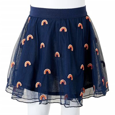 Kids' Skirt with Tulle Navy 104