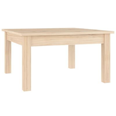 vidaXL Coffee Table 55x55x30 cm Solid Wood Pine