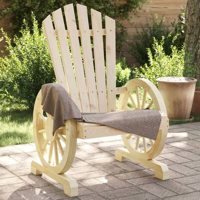 vidaXL Garden Adirondack Chairs 4 pcs Solid Wood Fir