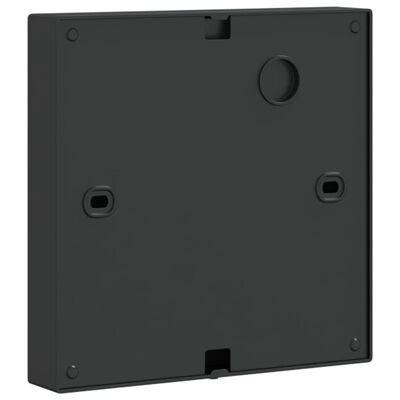 vidaXL Outdoor LED Wall Light Black Die-cast Aluminium