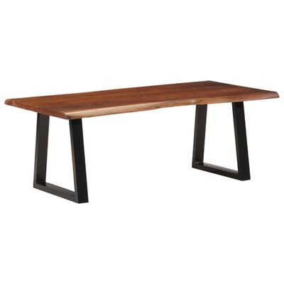 vidaXL Coffee Table Honey Brown 110x55x40 cm Solid Wood Acacia