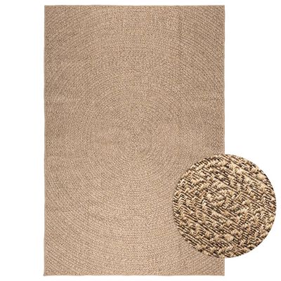 vidaXL Rug ZIZUR 160x230 cm Jute Look Indoor and Outdoor