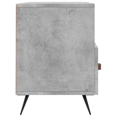 vidaXL TV Cabinet Concrete Grey 102x36x50 cm Engineered Wood