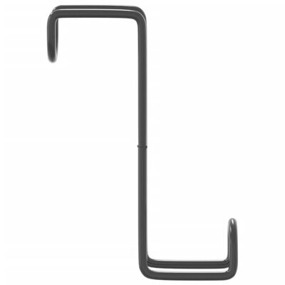 vidaXL Bridle Hangers 3 pcs Black Steel