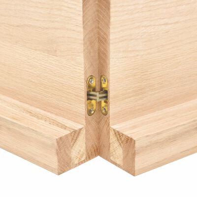 vidaXL Table Top 200x40x(2-6) cm Untreated Solid Wood Live Edge