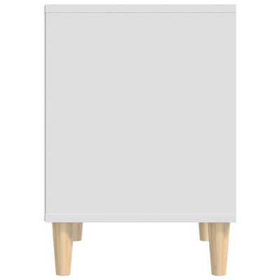 vidaXL Bedside Cabinets 2 pcs White 40x35x50 cm