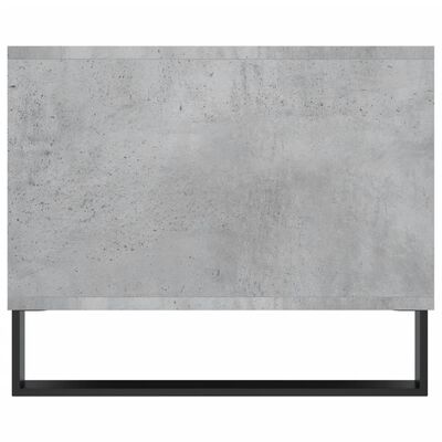 vidaXL Coffee Table Concrete Grey 102x50x40 cm Engineered Wood