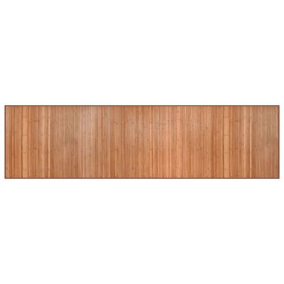 vidaXL Rug Rectangular Natural80x300 cm Bamboo