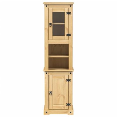 vidaXL Bathroom Cabinet Corona 50x40x185 cm Solid Wood Pine