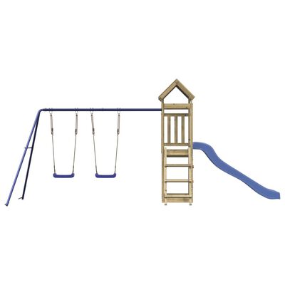 vidaXL Outdoor Playset Impregnated Wood Pine