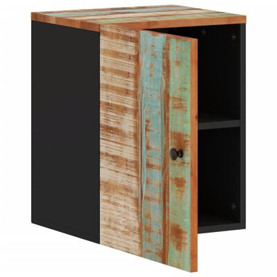 vidaXL Bathroom Wall Cabinet 38x33x48 cm Solid Wood Reclaimed