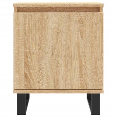 vidaXL Bedside Cabinets 2 pcs Sonoma Oak 40x30x50 cm Engineered Wood