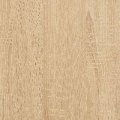 vidaXL Highboard Sonoma Oak 69.5x34x180 cm Engineered Wood