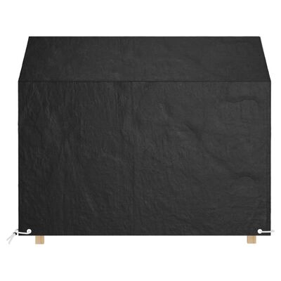 vidaXL Graden Bench Cover 8 Eyelets 160x70x70/88 cm Polyethylene