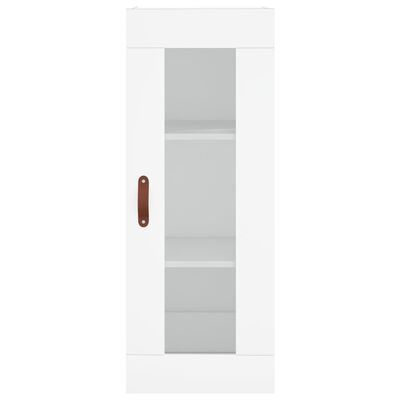 vidaXL Highboard White 34.5x34x180 cm Engineered Wood