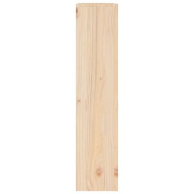 vidaXL Radiator Cover 79.5x19x84 cm Solid Wood Pine