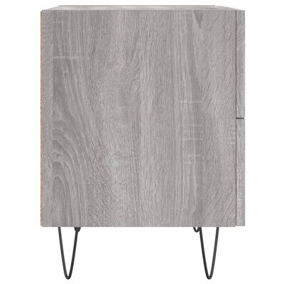 vidaXL Bedside Cabinets 2 pcs Grey Sonoma 40x35x47.5 cm Engineered Wood