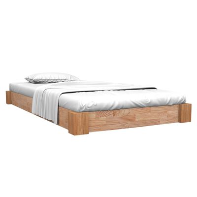 vidaXL Bed Frame without Mattress Solid Oak Wood 160x200 cm